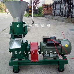 养羊用平模饲料颗粒机的产量 秸秆饲料造粒机